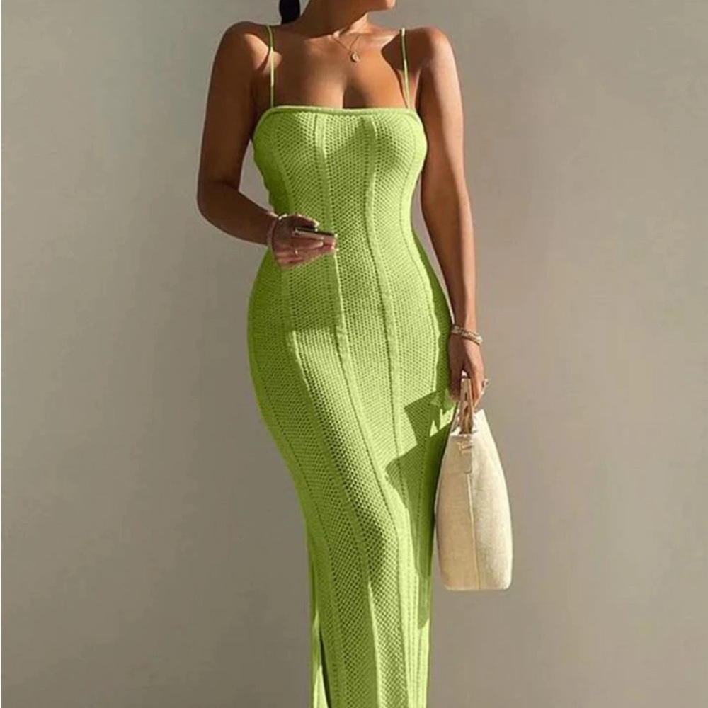 Crochet Maxi Dress
